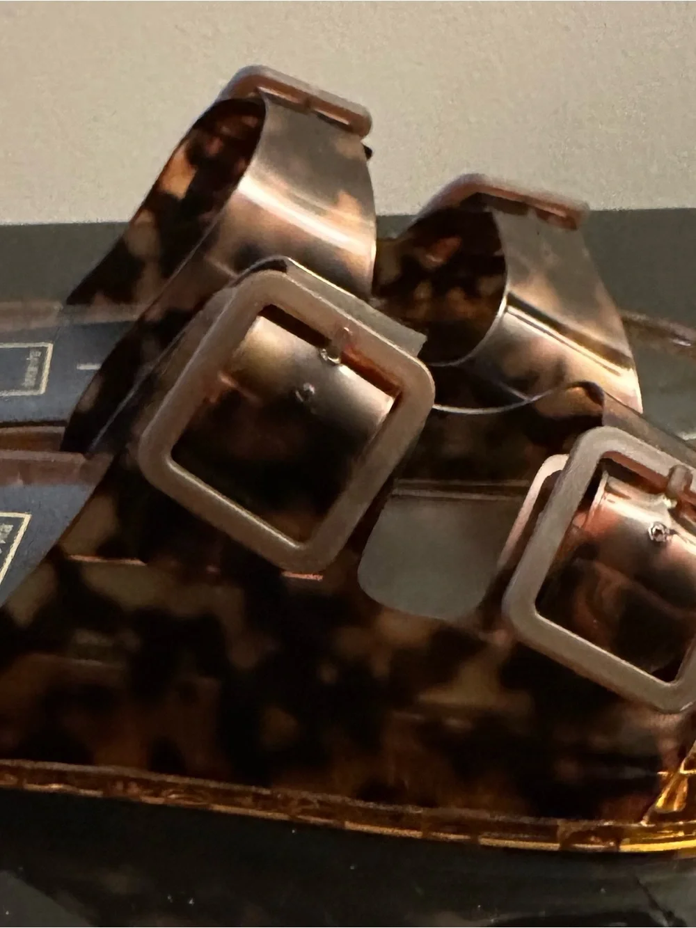 Dolce Vita Tortoiseshell Buckle Sandal